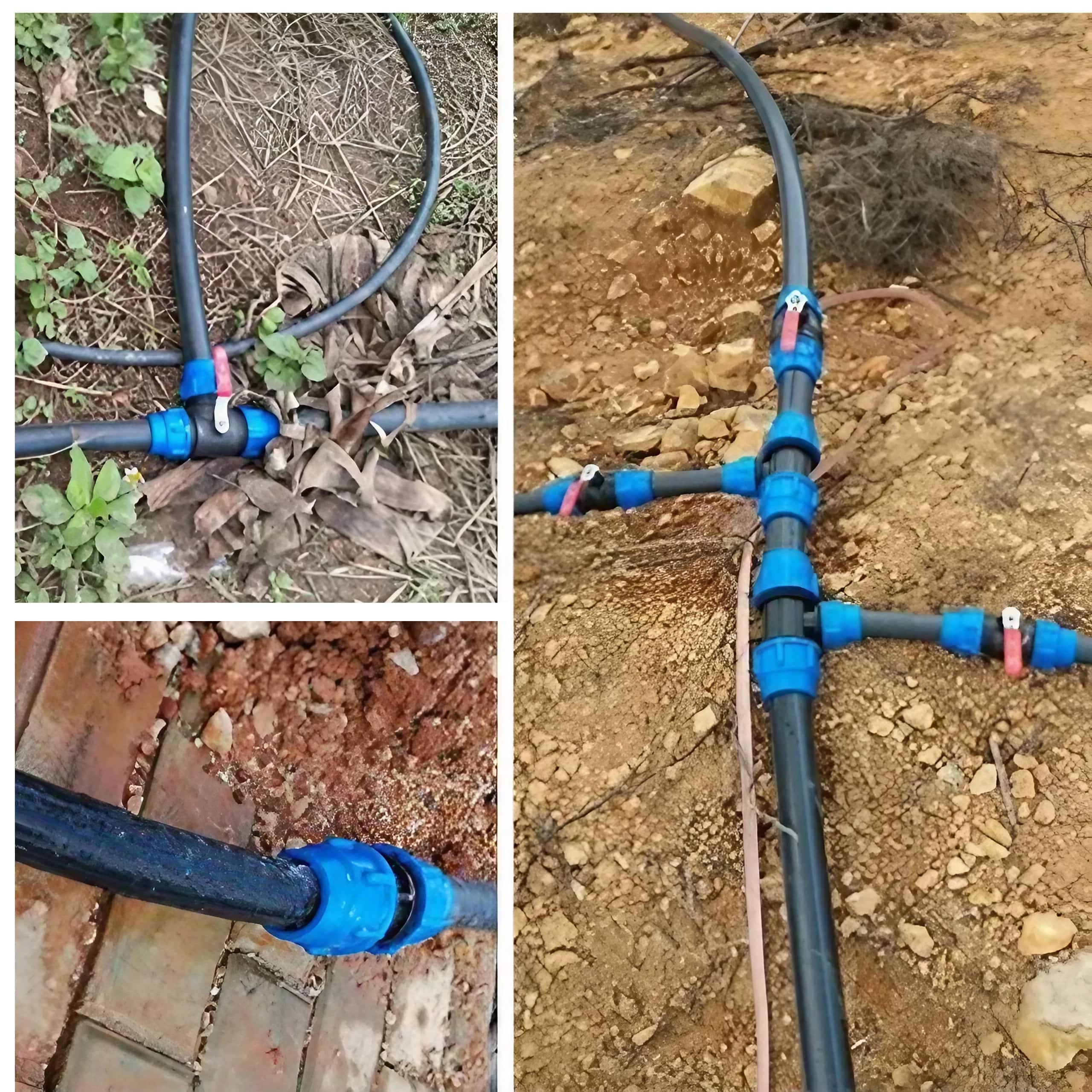 ESTO Tubo per Irrigazione PN 6, Tubo in PVC per Acqua 200 300 400 500 Metri, 20 25 32 ? Bassa Densità, Orto, Giardino, Tubo per Irrigazione 400 METRI/DN 20
