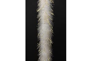 Sparkling Marabou Feather Boa for an Eye-Catching Shimmer