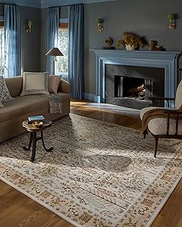 Loloi Rifle Paper Co Canopy Cream 2'-3" x 3'-9" Accent Rug