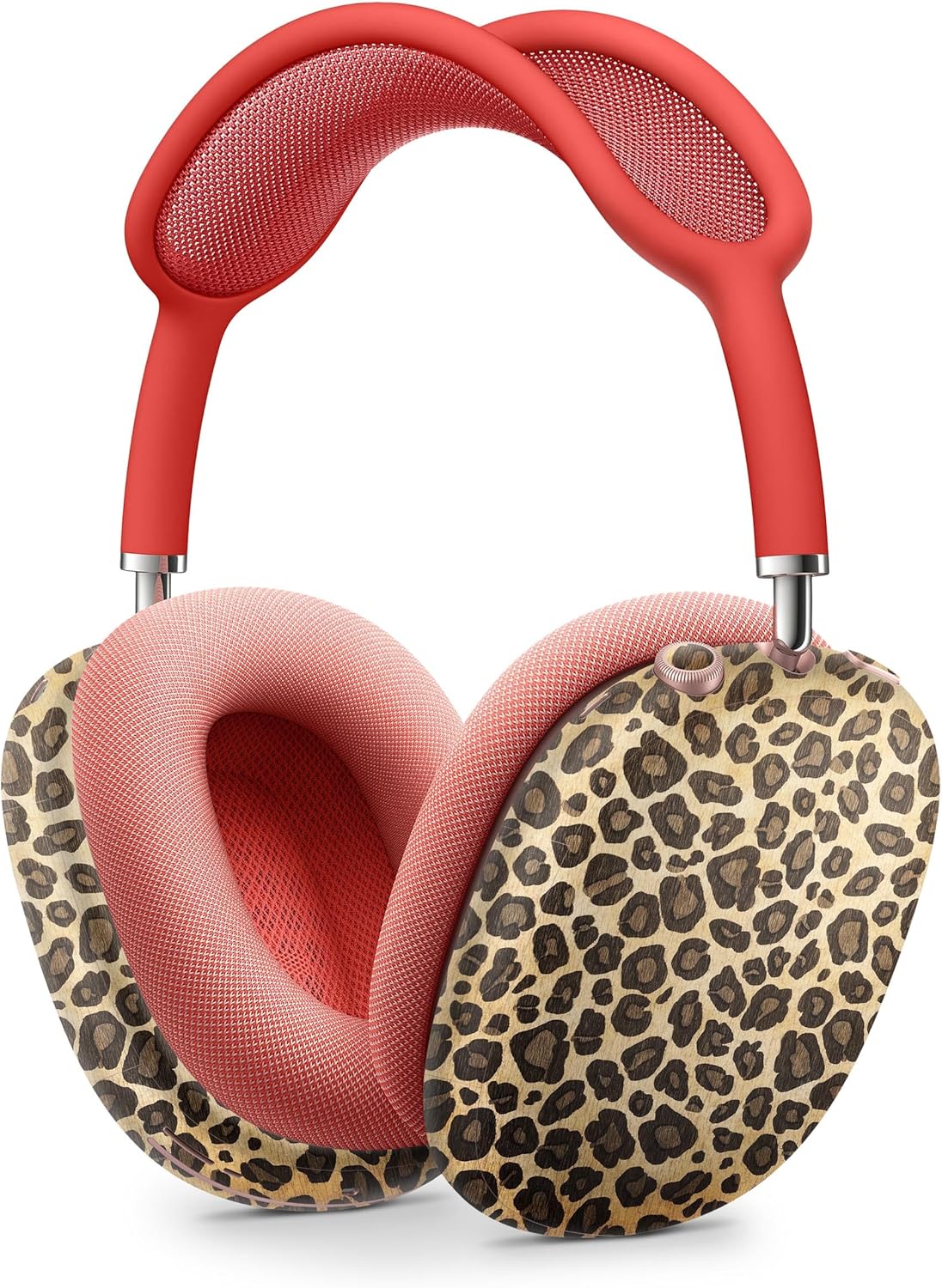 DesignSkinz - Skin Decal Protective Scratch Resistant Vinyl Wrap - Compatible with AirPods Max Headphones - Vibrant Leopard Print V23