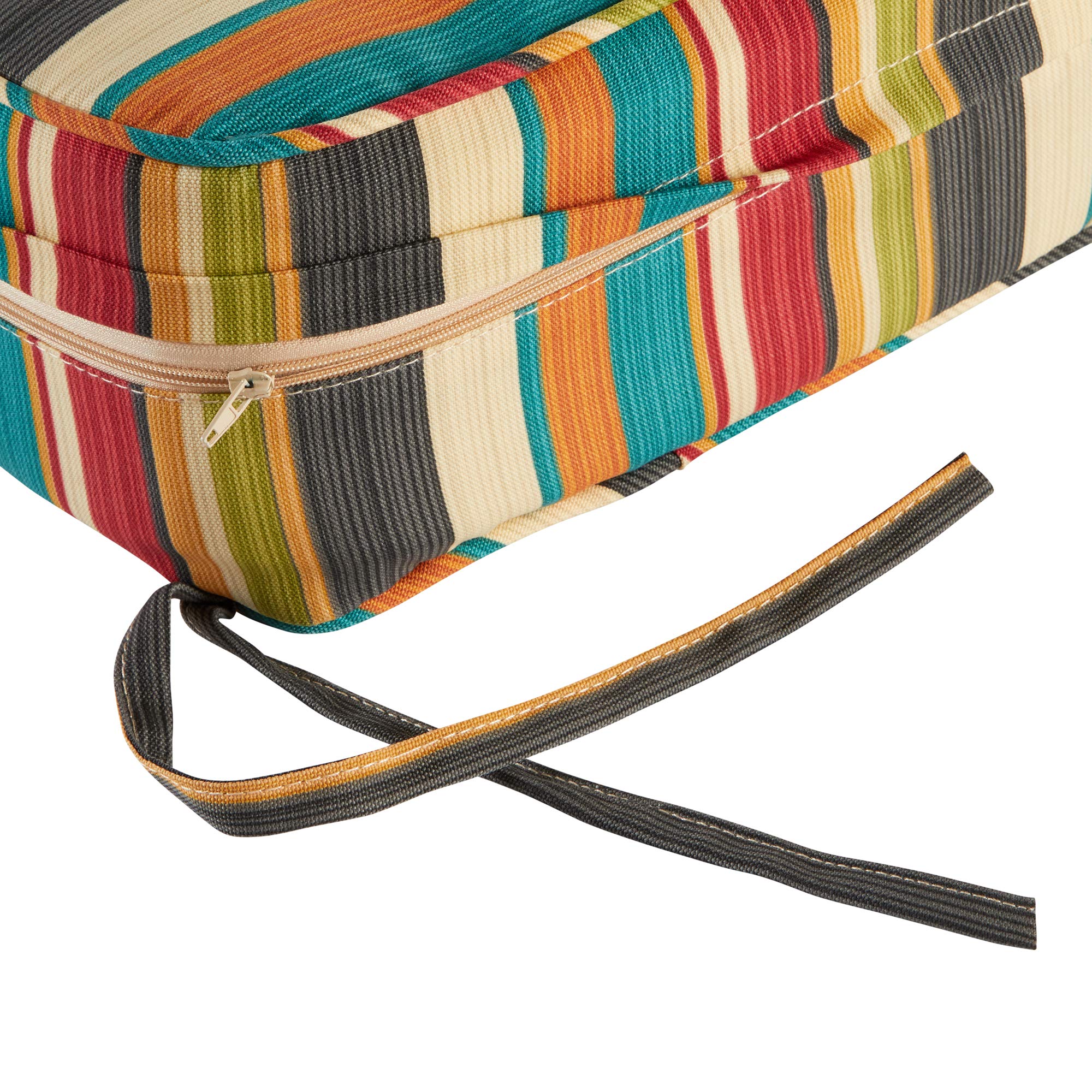 Greendale Home Fashions 2-Piece Outdoor Deep Seat Cushion Set, Adobe