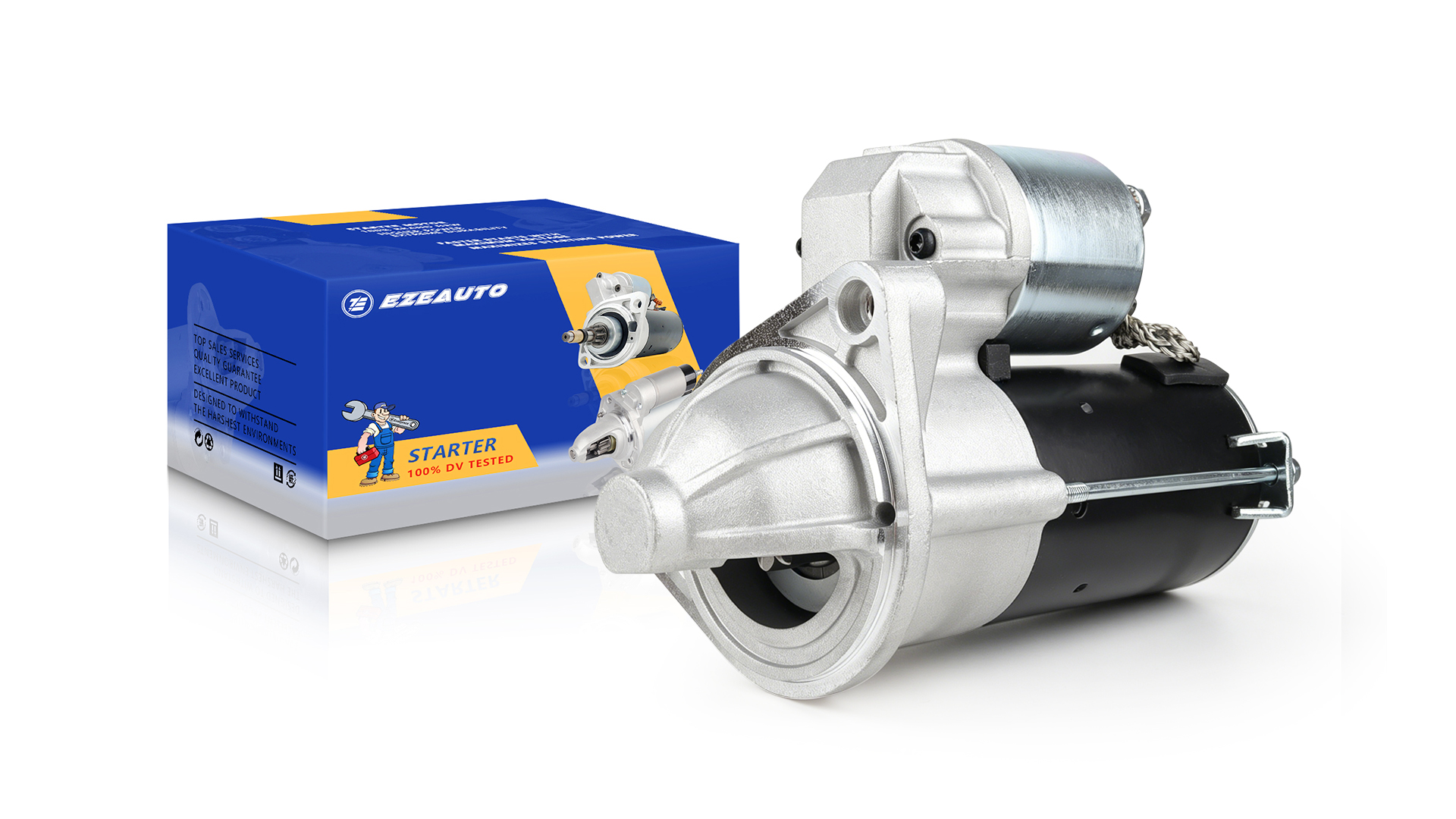 Image of Ezexpreze MIA11732 New Starter for John Deere Gator UTV XUV OE#19119, 435-517, D6GC201, 211630751, 495858, SVA0011, 41040024