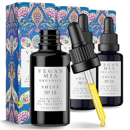 Vegan Mia Organics - Suero concentrado de aceite facial iluminador y equilibrante con aceite de semillas negras aceite de jojoba té verde neem