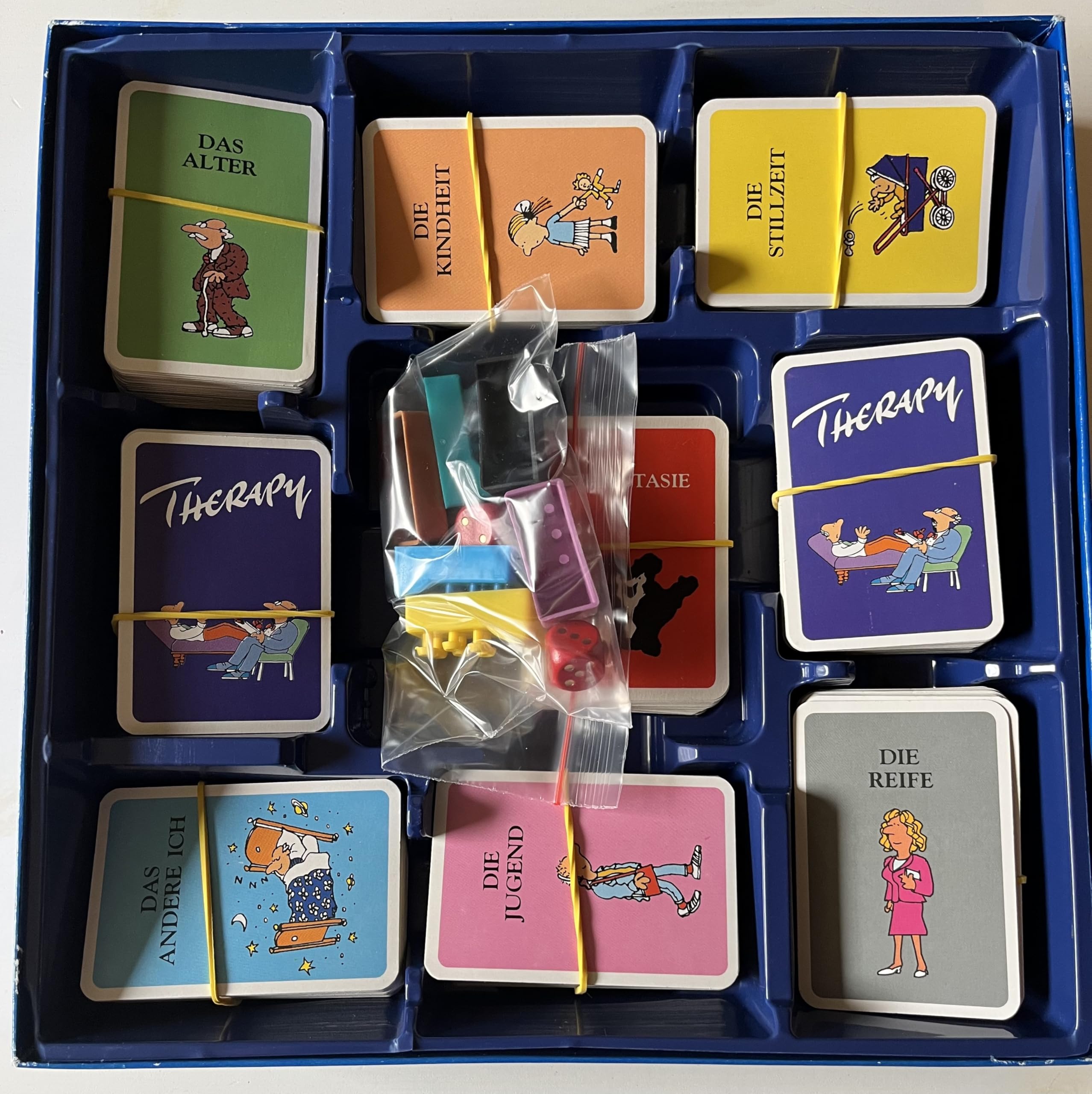 Therapy 2. Edition. Gesellschafts / Partyspiel über Psychologie (Erscheinungsjahr 1994) by MB Spiele