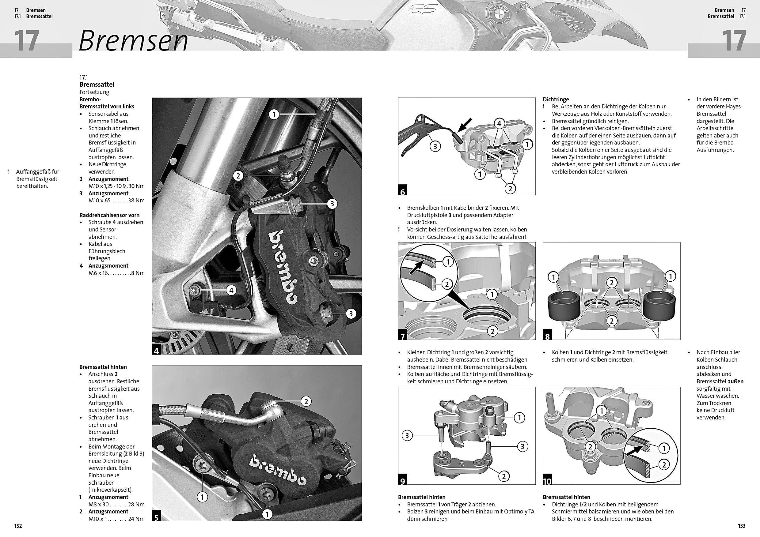 BMW R 1200 GS, R 1250 GS & Adventure, Reparaturanleitung: Typen, Technik, Tipps, Tricks; Das umfassende Handbuch