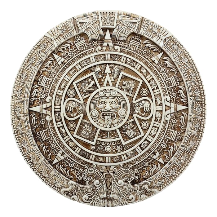 Buy Mexica Aztec Solar Xiuhpohualli & Tonalpohualli Wall Calendar