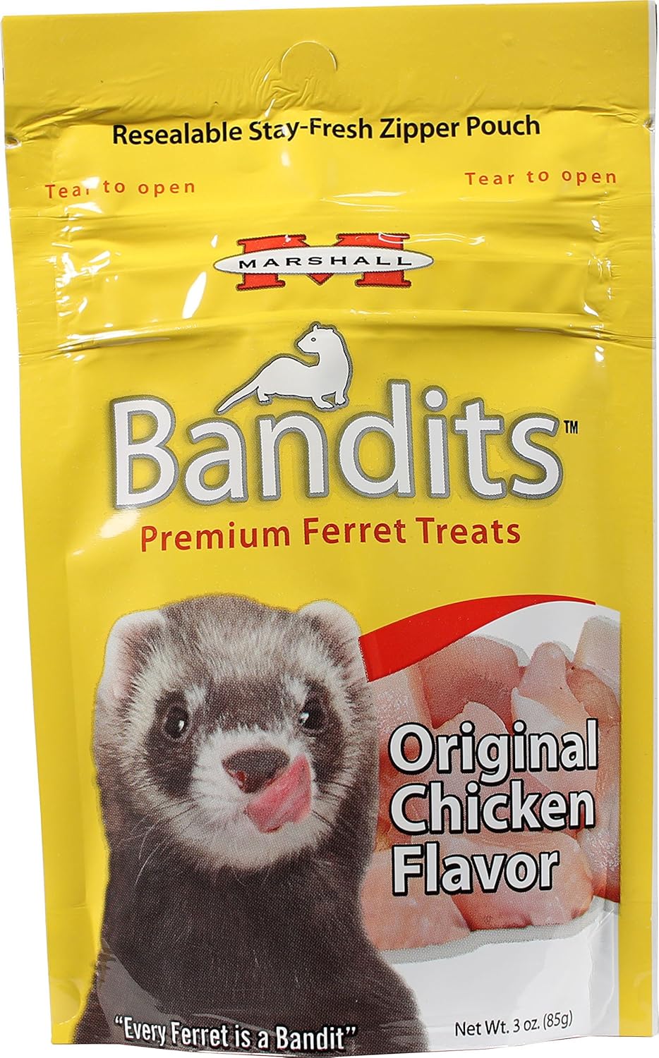 Marshall Pet Bandits Ferret Treat Chicken Flavor 4oz Amazon.co.uk