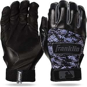 Gants De Frappeur Franklin Powerstrap : Chrome Series - Adulte Rouge