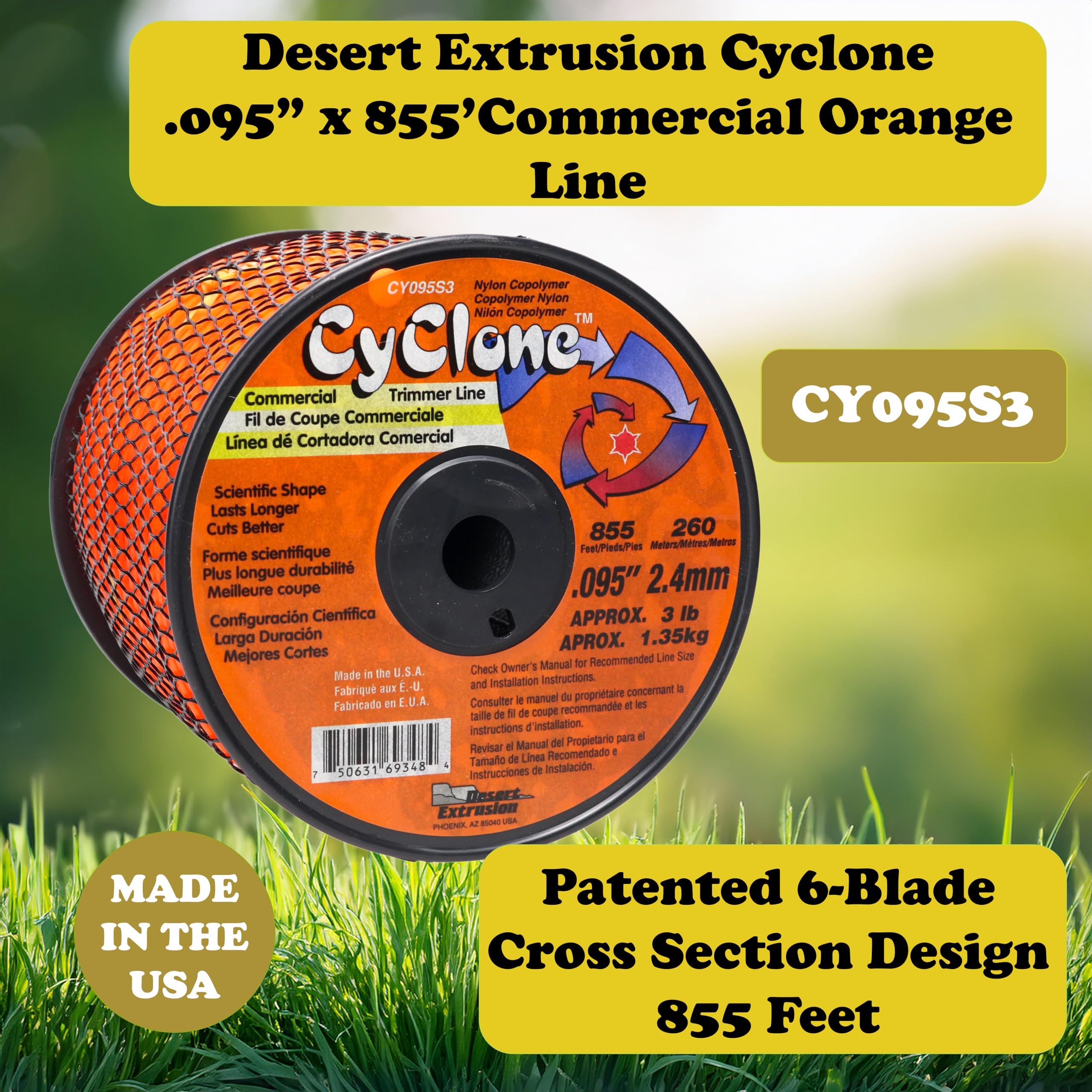 Amazon.com : Desert Extrusion Cyclone CY095S3 .095