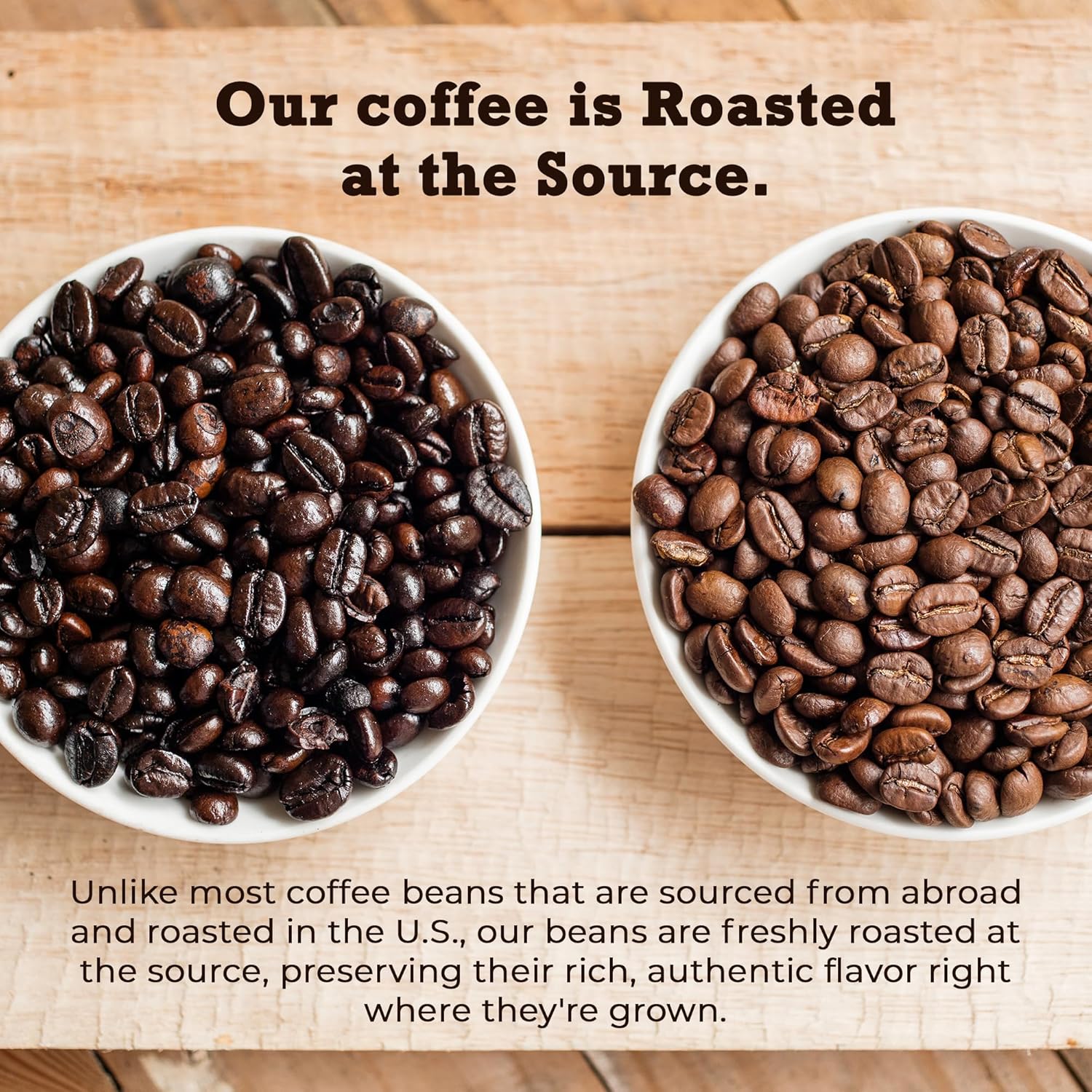 Guzzling Goat Ethiopian Coffee Beans | Premium Medium Roast Coffee Whole Bean | Strong Flavorful Brew | Sourced & Roasted in Ethiopia