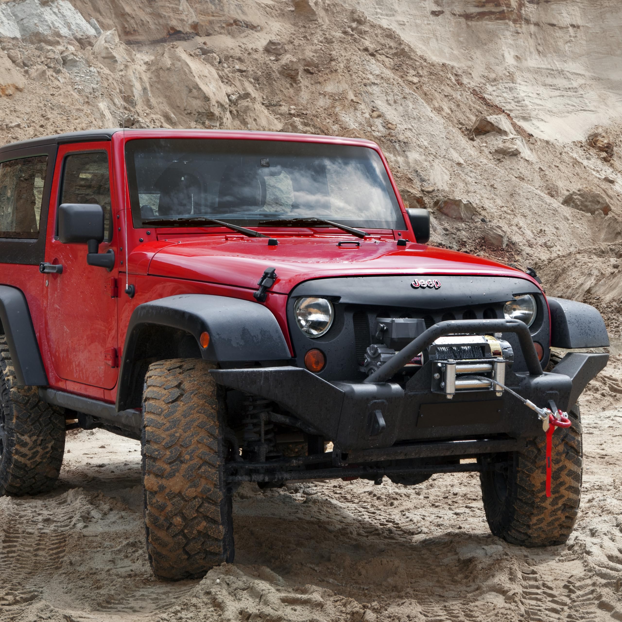 DRAGON WINCH Verricello Elettrico Highlander 12V 15000 lbs 6803kg Cavo in Sintetico 21m per Off-road, Veicolo Fuoristrada, SUV. impermeabile, incluso telecomando senza fili + accessori per verricello