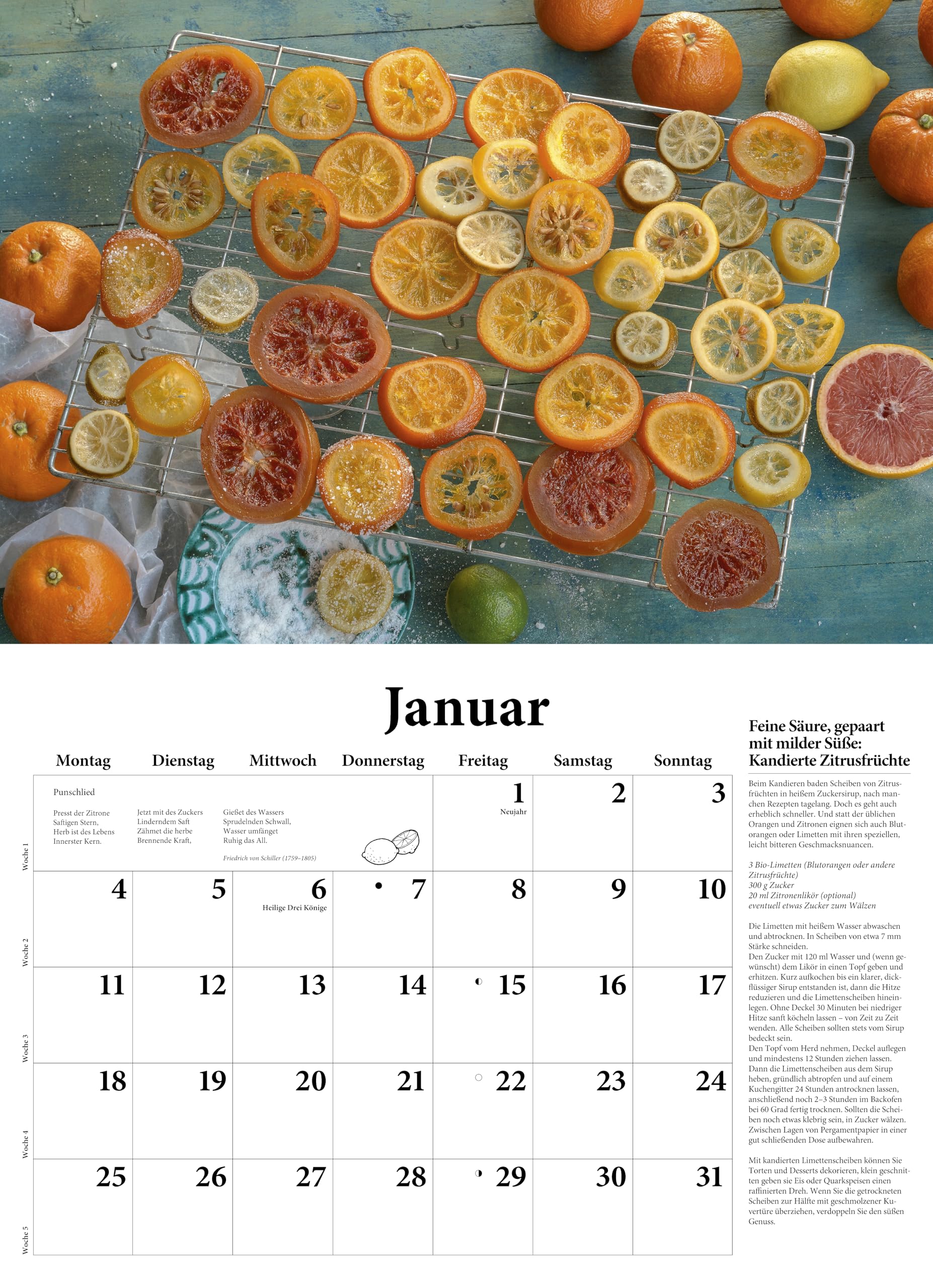 DuMonts neuer Küchenkalender 2027: Wandkalender 42x29 cm (42x85 cm geöffnet) mit saisonalen Rezepten, Gedichten und Fotografien von Christel Rosenfeld