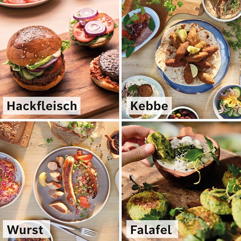 Bosch MUZ9HA1 Húsdaráló, Kolbásztöltő, Kebab Készlet Lyukkorongokkal 3,5-8mm