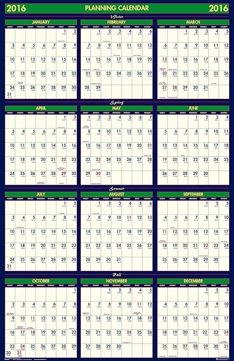 Office School Supplies June And January Hod390 22 Reversible 24 X 37 Inches House Of Doolittle 21 22 Four Seasons Wall Calendar December July Calendars Planners Personal Organizers Vehicle Accessories Com Au