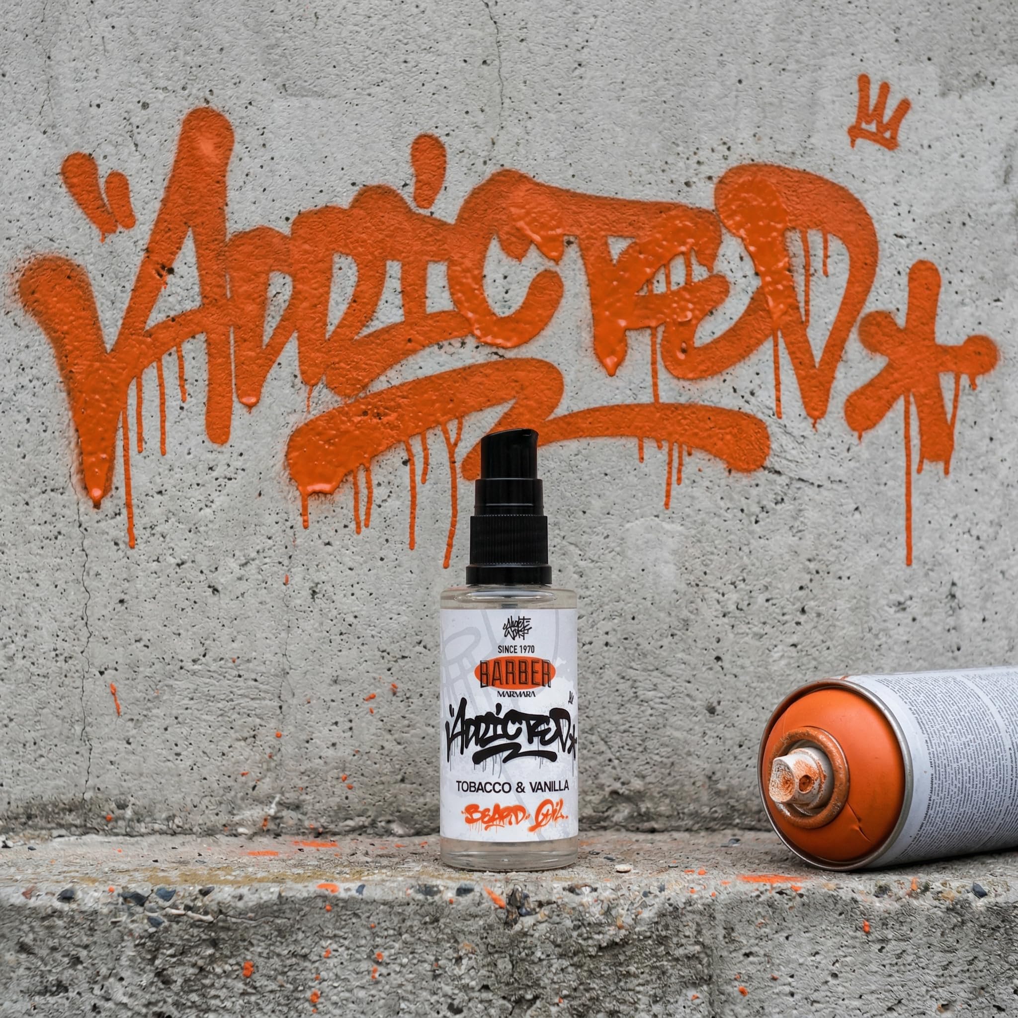 Barber Marmara Olejek do brody Tytoń & Wanilia 50ml, nawilżający olejek do brody i skóry, zmiękcza brodę, łagodzi swędzenie, szybko wchłaniająca się formuła, nie tłusta.