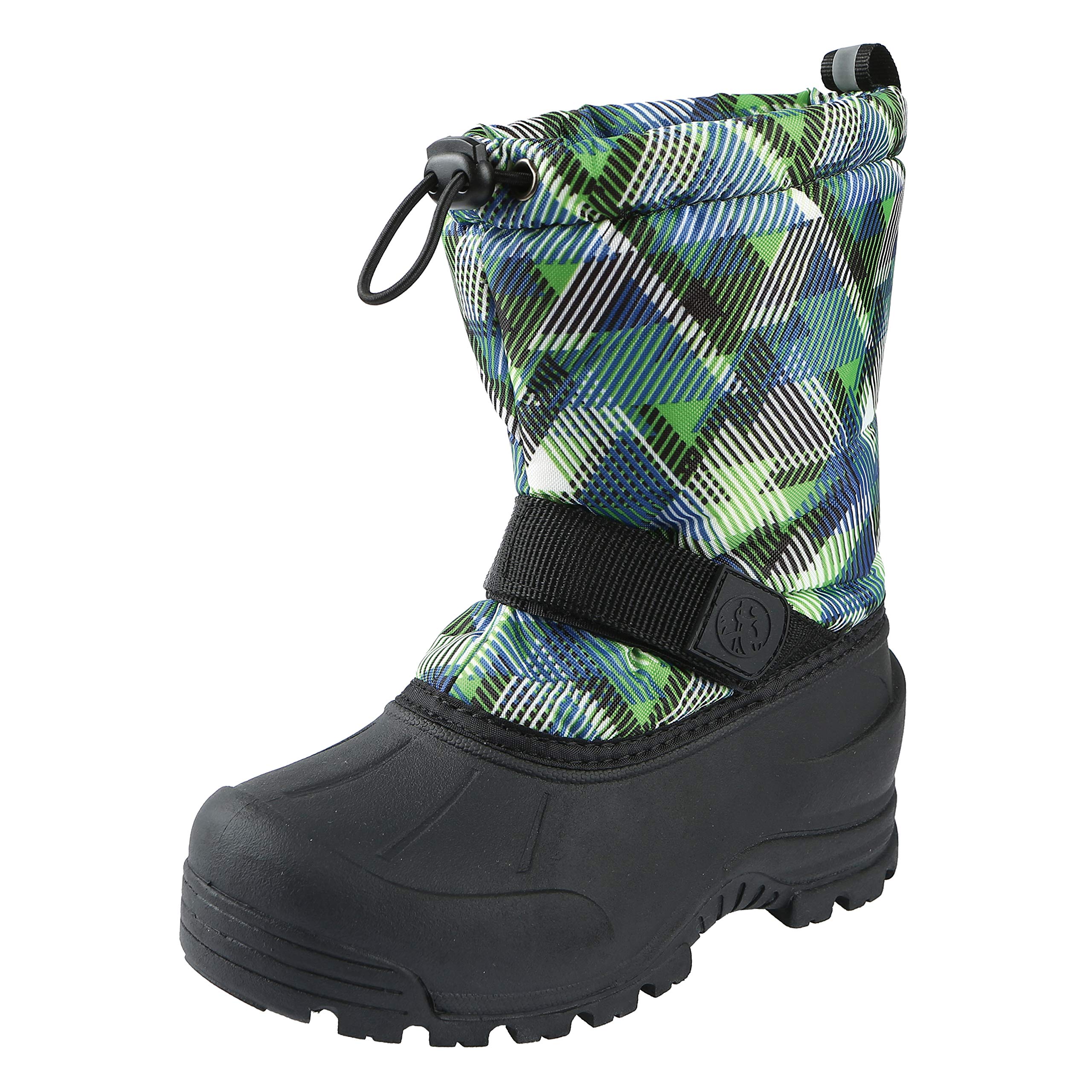 Northside Frosty Insulated Winter Snow Boots for Girls and Boys with Rugged, Water Resistant Nylon Upper, Quick-Drying Lining, Removable EVA Insole, and Durable TPR Outsole