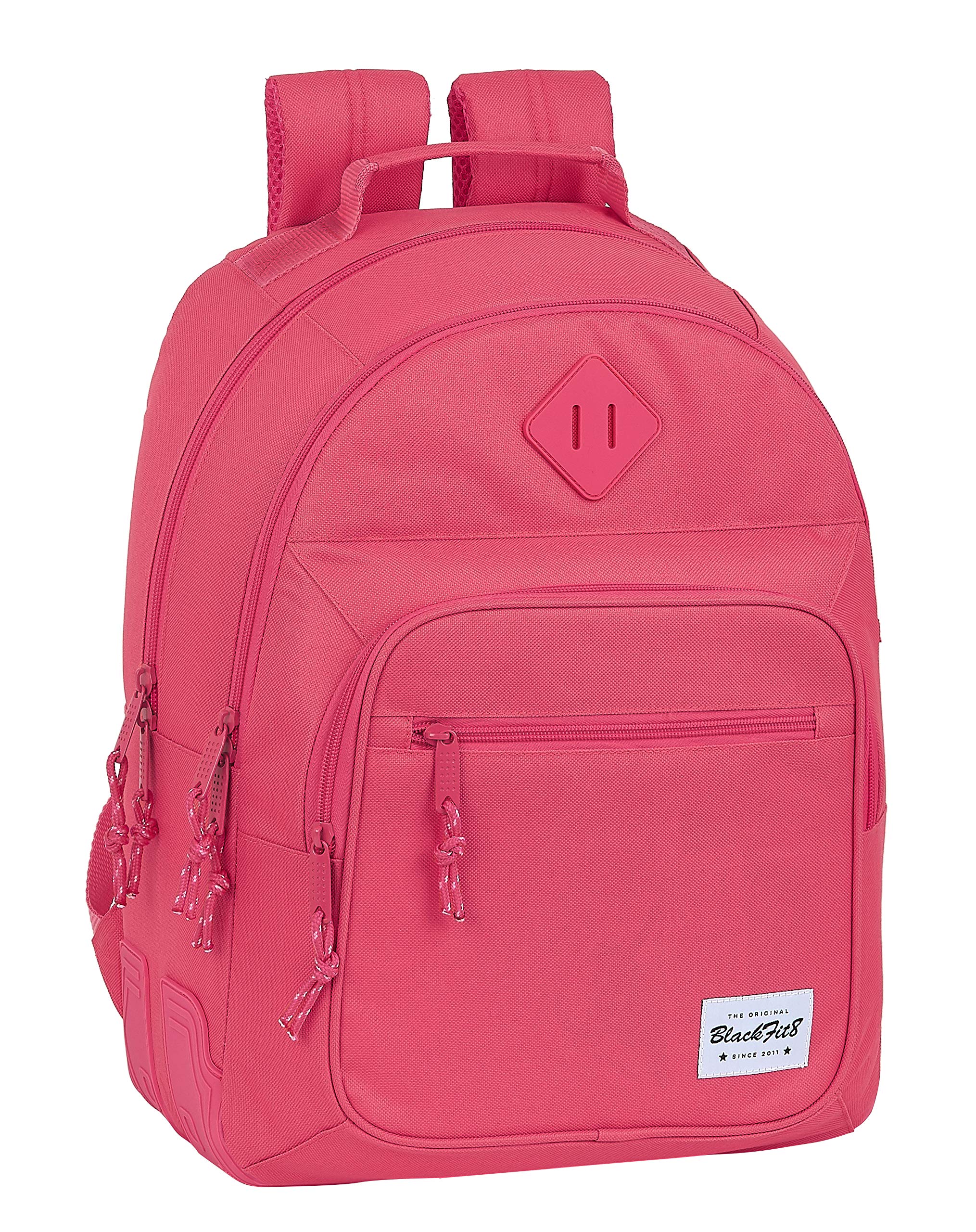 Blackfit8 Mochila Safta Escolar Fresa, 320x150x420mm, Rosa