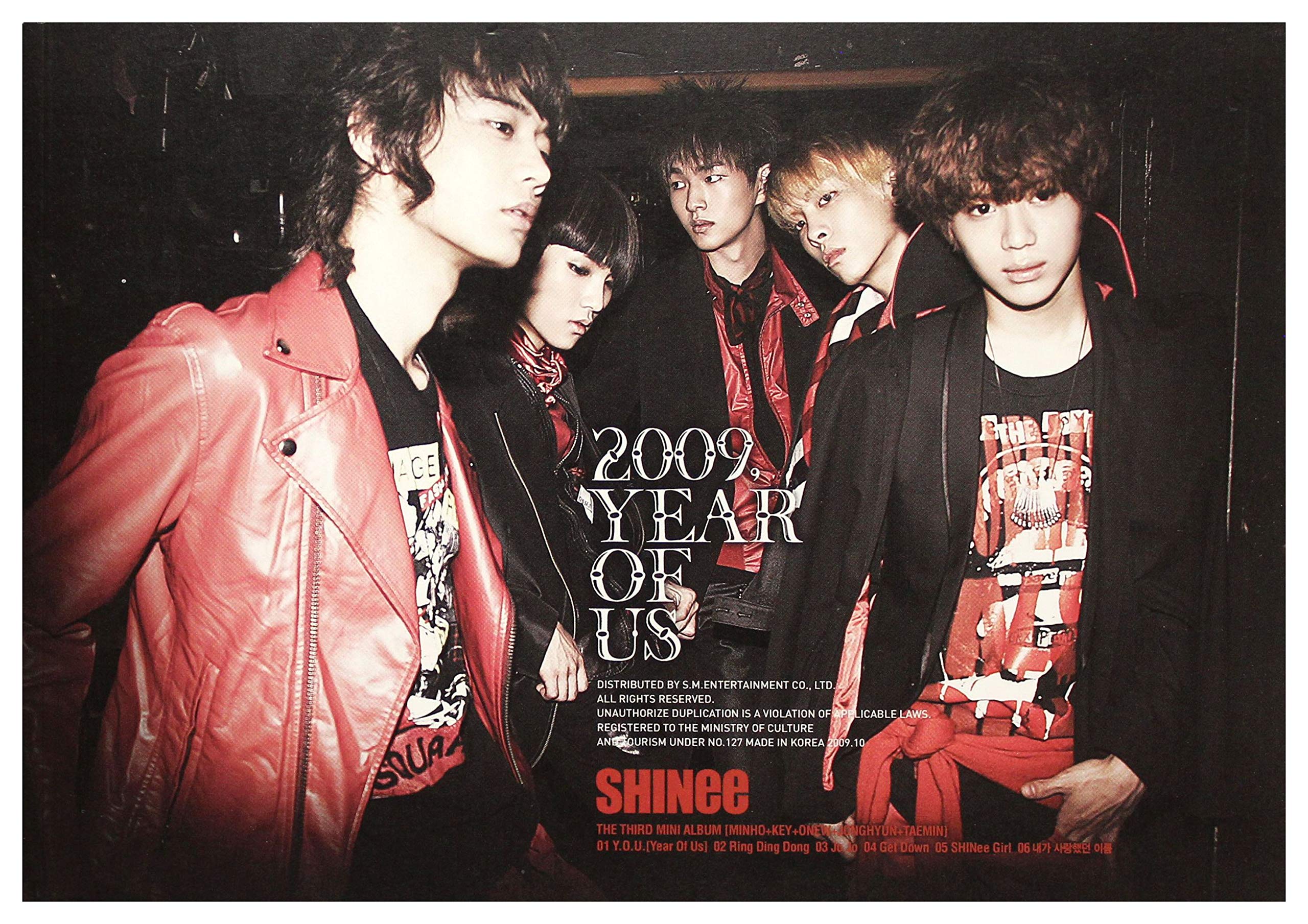 K-POP・アジア SHINee 2009 YEAR OF US CD+DVD Amazon.com: 2009 Year Of Us