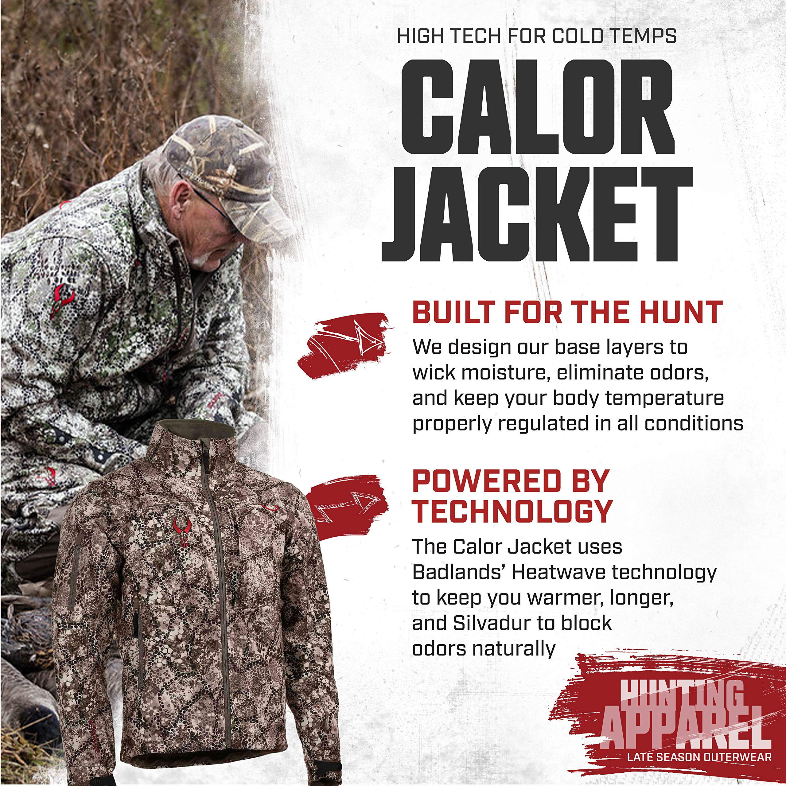 Badlands Calor Jacket, Color: Approach, Size: M (BLCALJMEDAPPR)