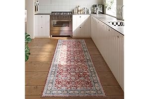 Runner Rug 2'6''x8' - Oriental Washable Boho Rug