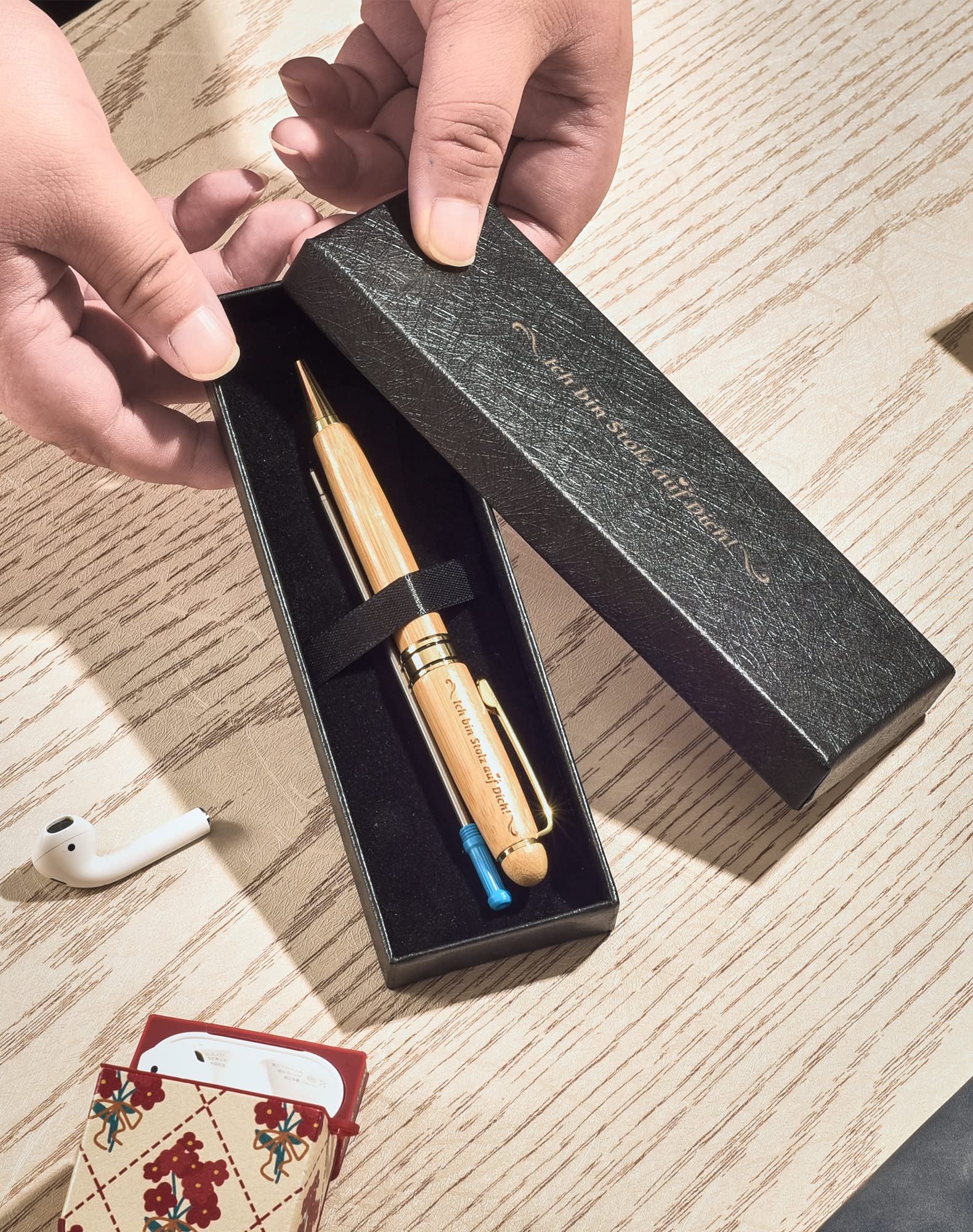 Set penna piuma calligrafica, penna piuma leggera, regalo per studenti Compleanno per Natale Compleanno Altri giorni importanti. per i giorni del Ringraziamento(white