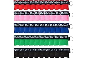 50 Packs CPR Pocket Mask Keychain: A First Aid Essential for Any Emergency