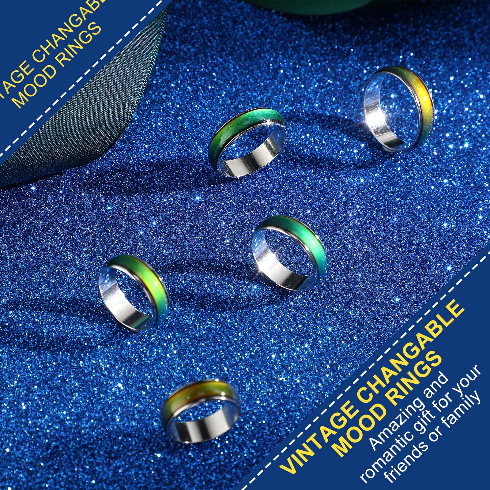 Descendants Party Favors 30-Pack Color Changing Mood Rings