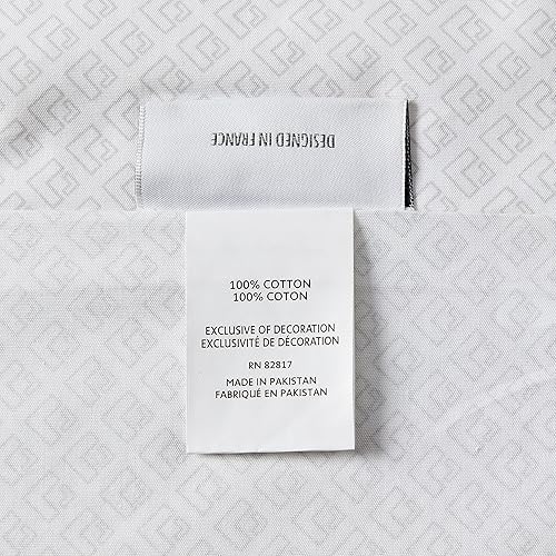 Miniatura 4 de Lacoste Juego de sábanas de piqué Outline California King, color gris claro