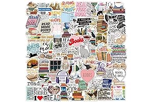 Cute Pastel Book Stickers