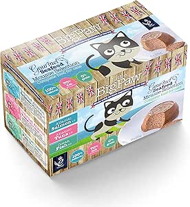 Little BigPaw Gourmet Cat Seafood Mousse Selection - 36 x 85 g