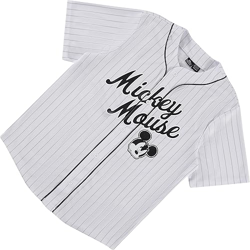 Miniatura 6 de Disney Mickey Mouse - Camiseta de manga corta con botones para hombre #28