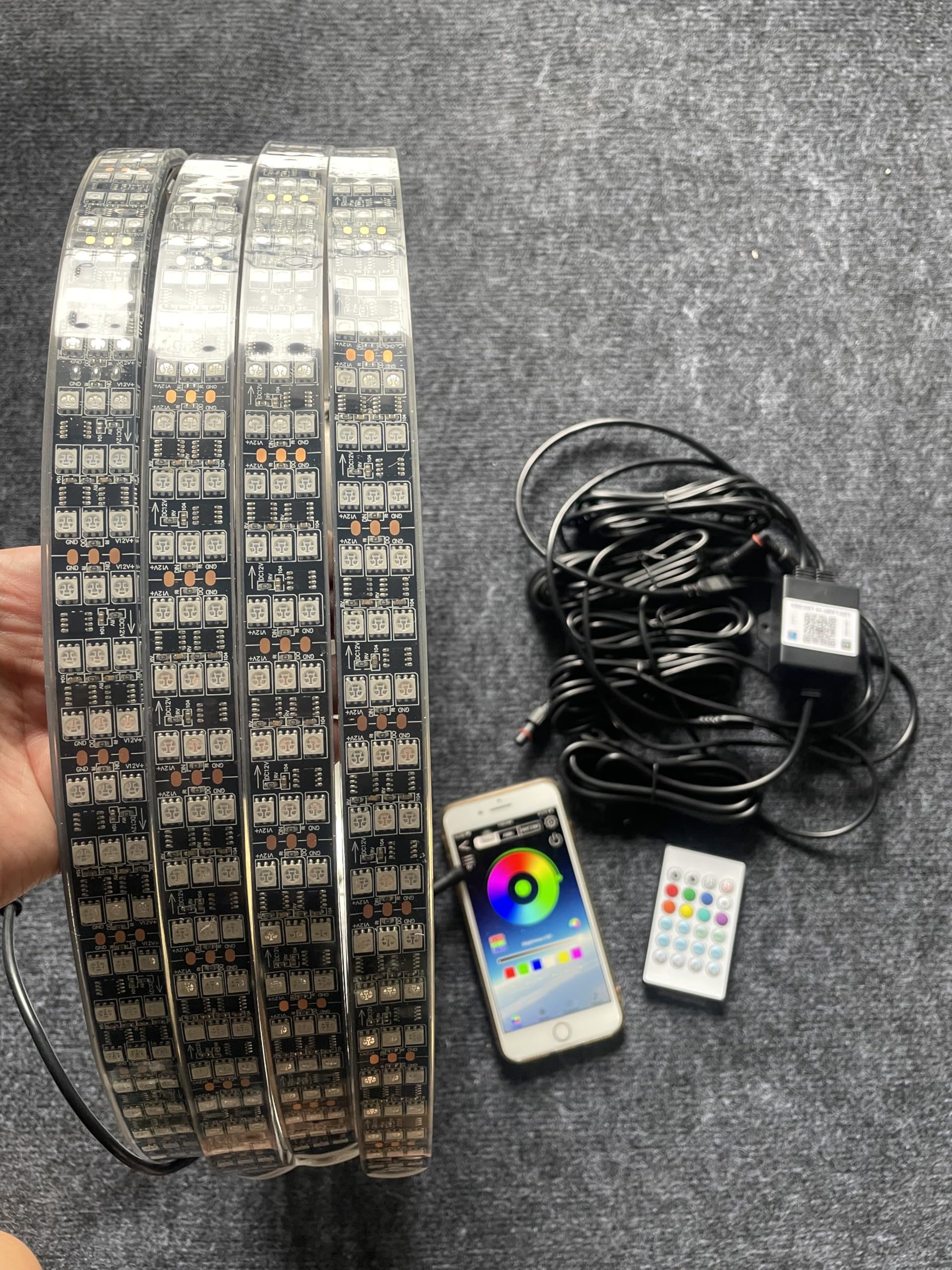 Treble Three Rolls Brighter LEDs 17.5