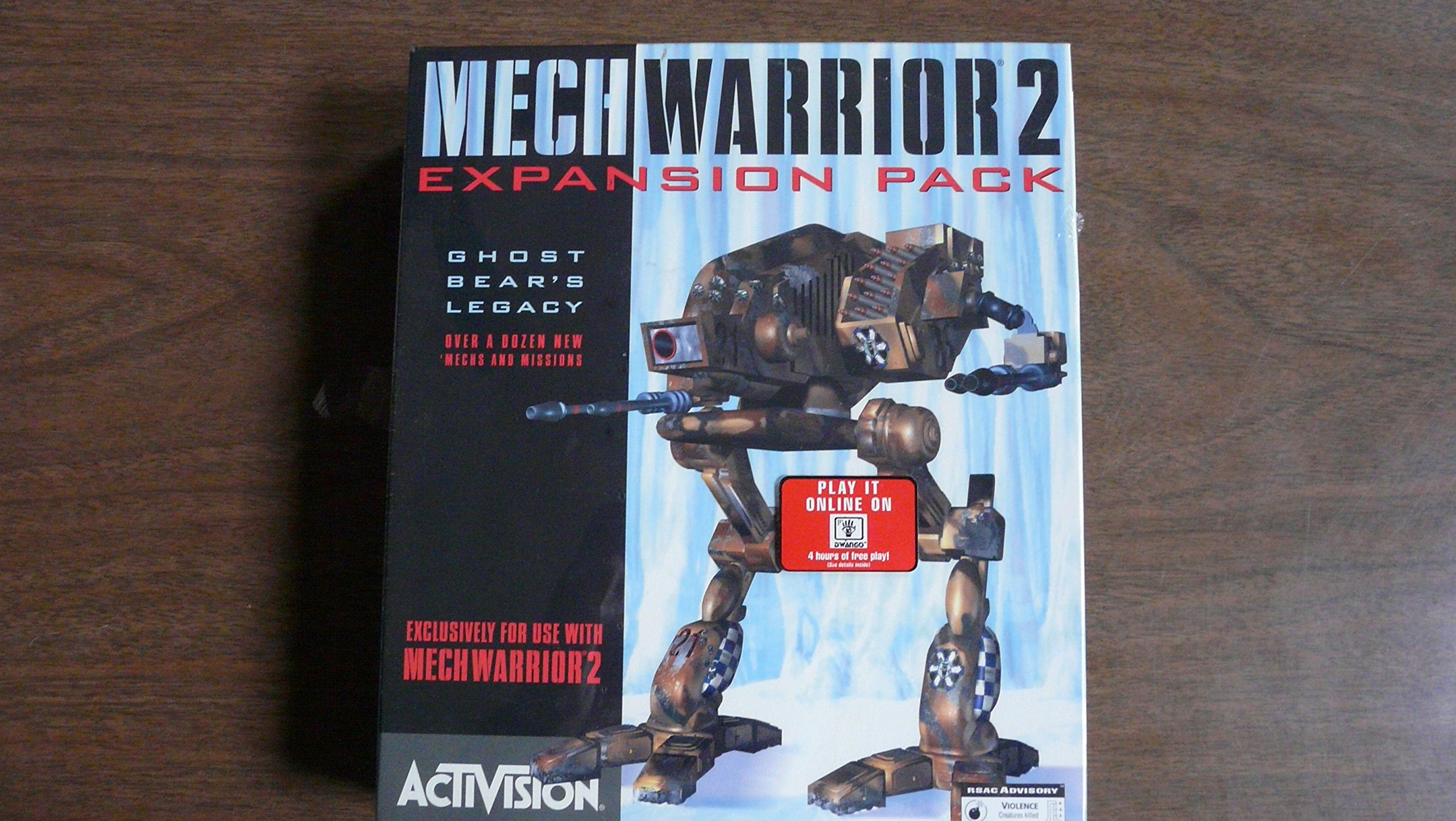 Mech Warrior 2 PC Expansion Pack Ghost Bear's Legacy Video Game