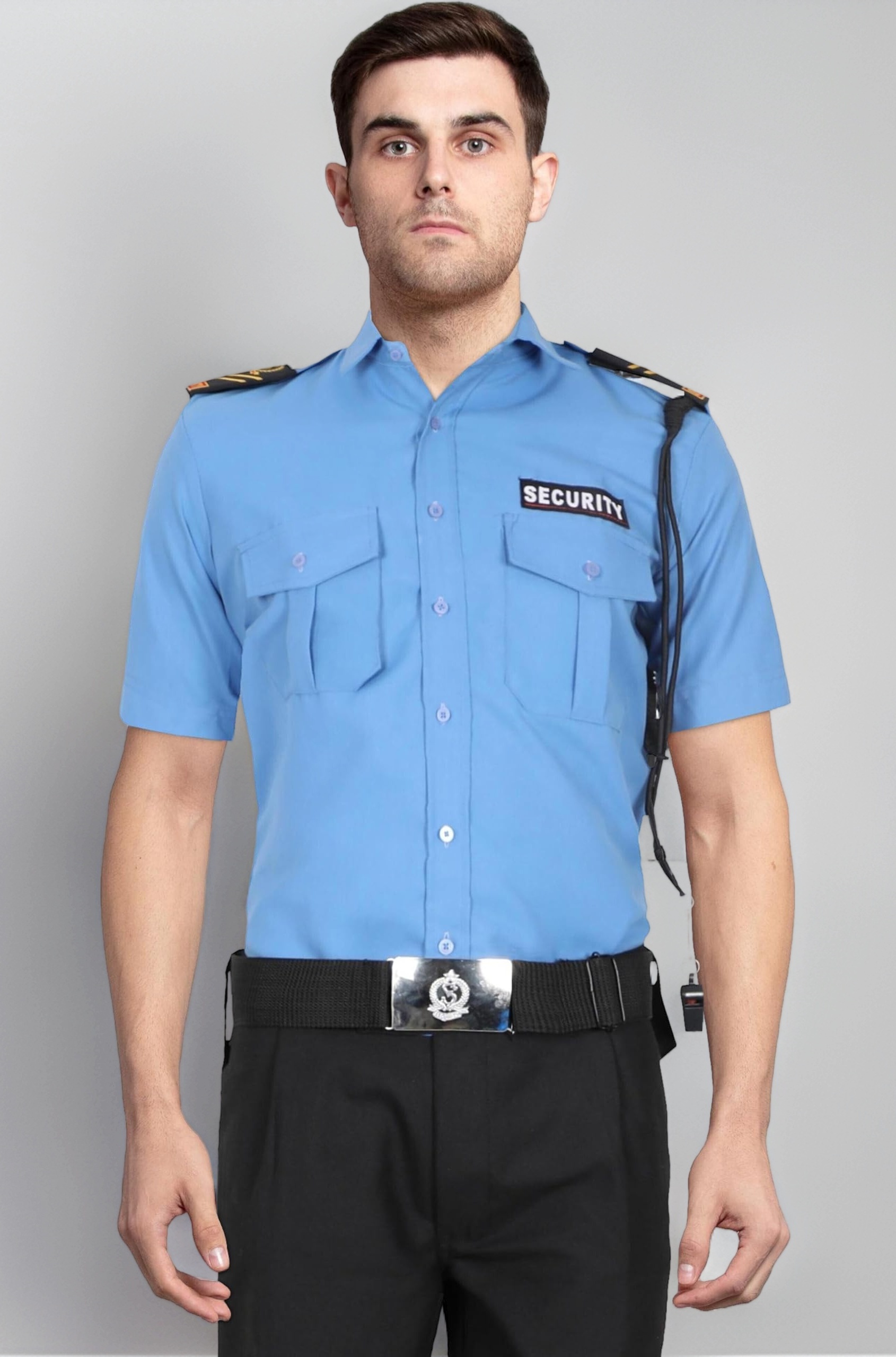 Men's Security Guard Uniform with Customizable Labels – Durable, Professional, and Comfortable Workwear
