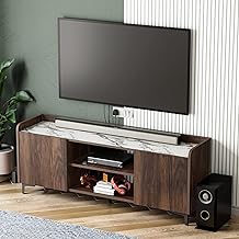 Studio Kook Symphony Global Engineered Wood TV Entertainment Unit (Marble Junglewood)