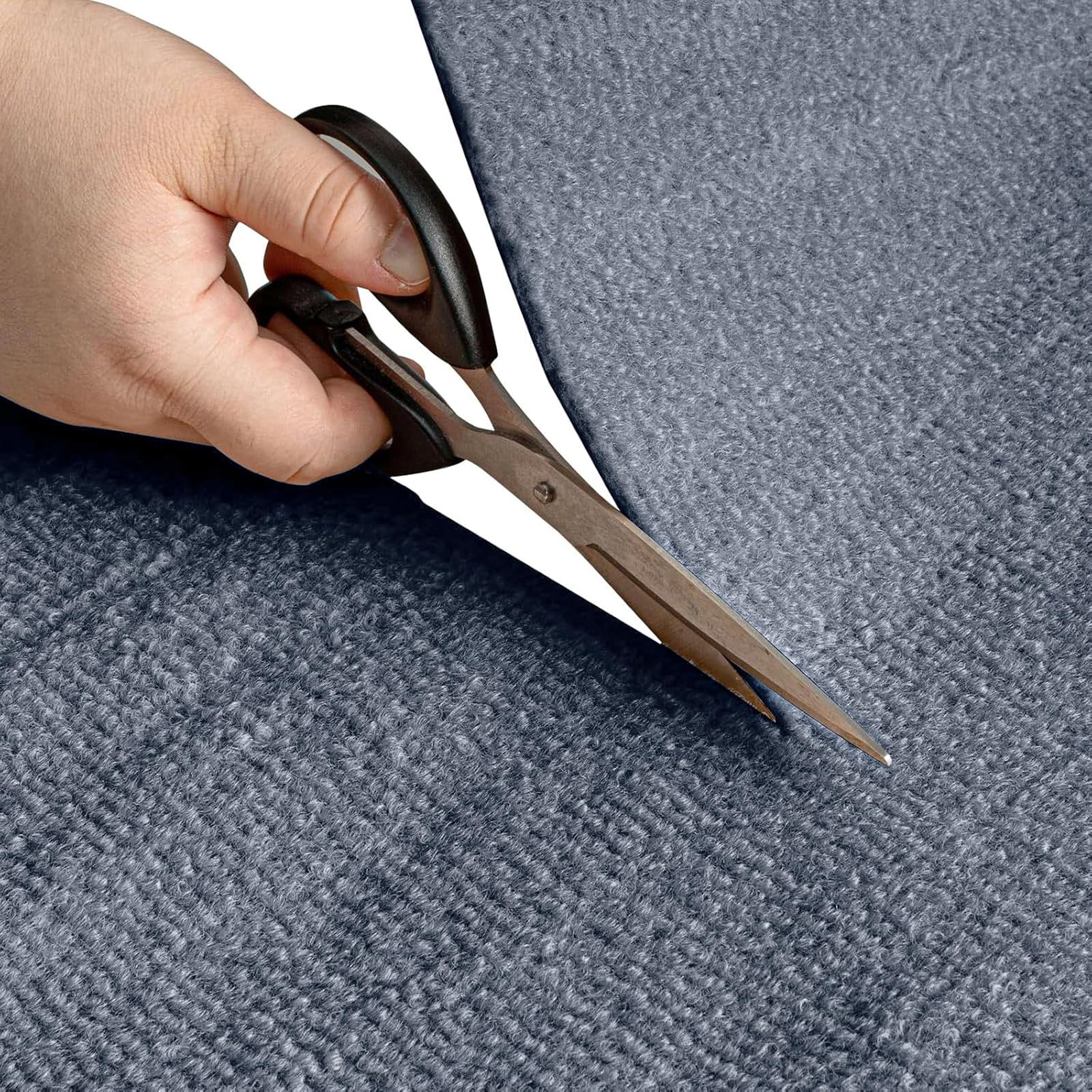 Cat Scratch Furniture Protector Couch Protector from cat Claws Self-Adhesive Carpet remnants Scratching Mat Trimmable DIY Climbing Covering Posts 39.3" x 15.8" Grey