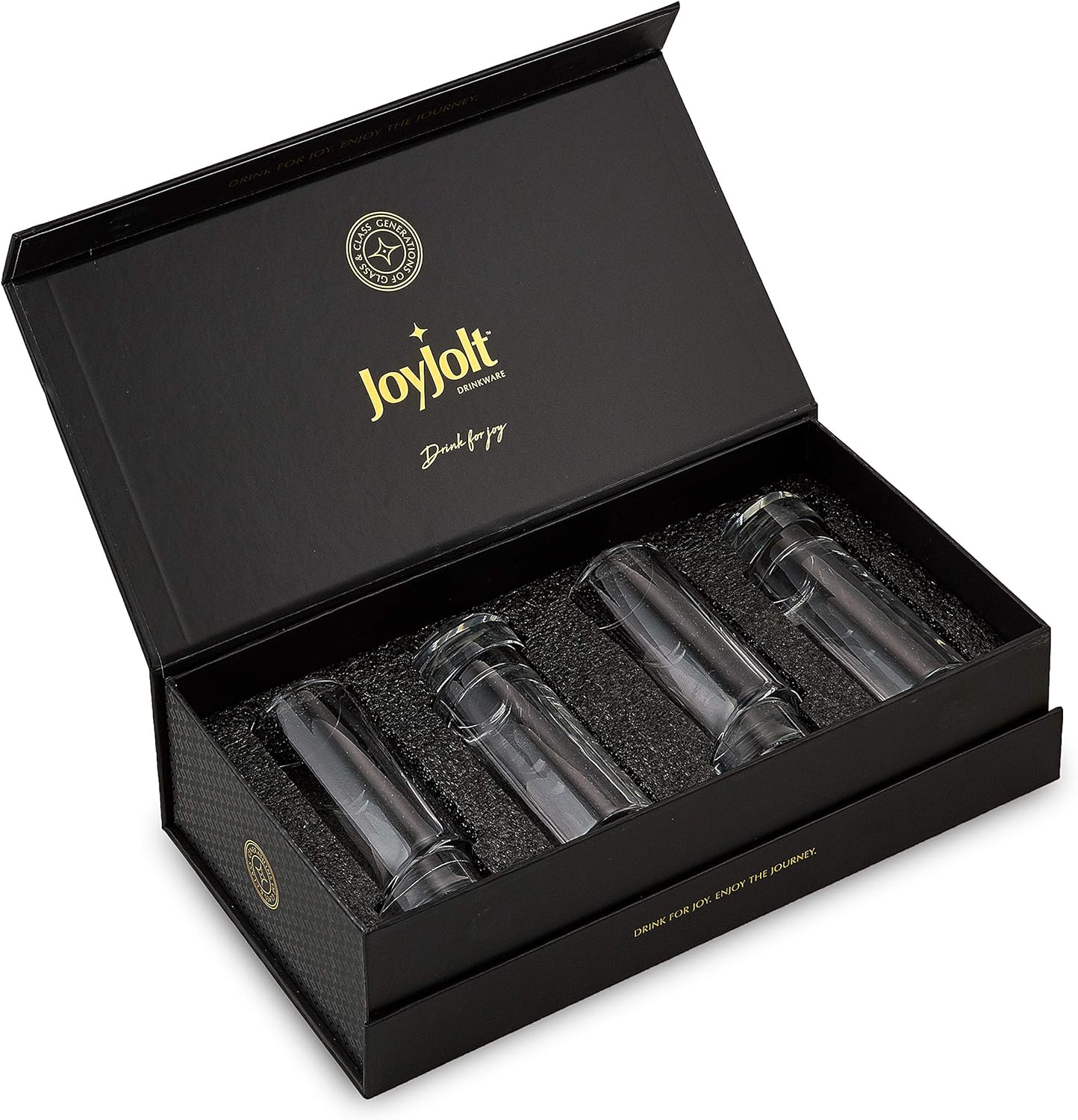 Tор Rаtеd JoyJolt Aqua Vitae Shot Glass Set of 4. Crystal Shot Glasses, Round Clear Shot Glasses Set with Off Set Base. 1 – 2 oz Cups for Tequila, Limoncello, Vodka or Aperitif. Fun Christmas Gifts Flаѕh Dеаlѕ - 60% оƒƒ JoyJolt Aqua Vitae Shot Glass Set of 4. Crystal Shot Glasses, Round Clear Shot Glasses Set with Off Set Base. 1 – 2 oz Cups for Tequila, Limoncello, Vodka or Aperitif. Fun Christmas Gifts