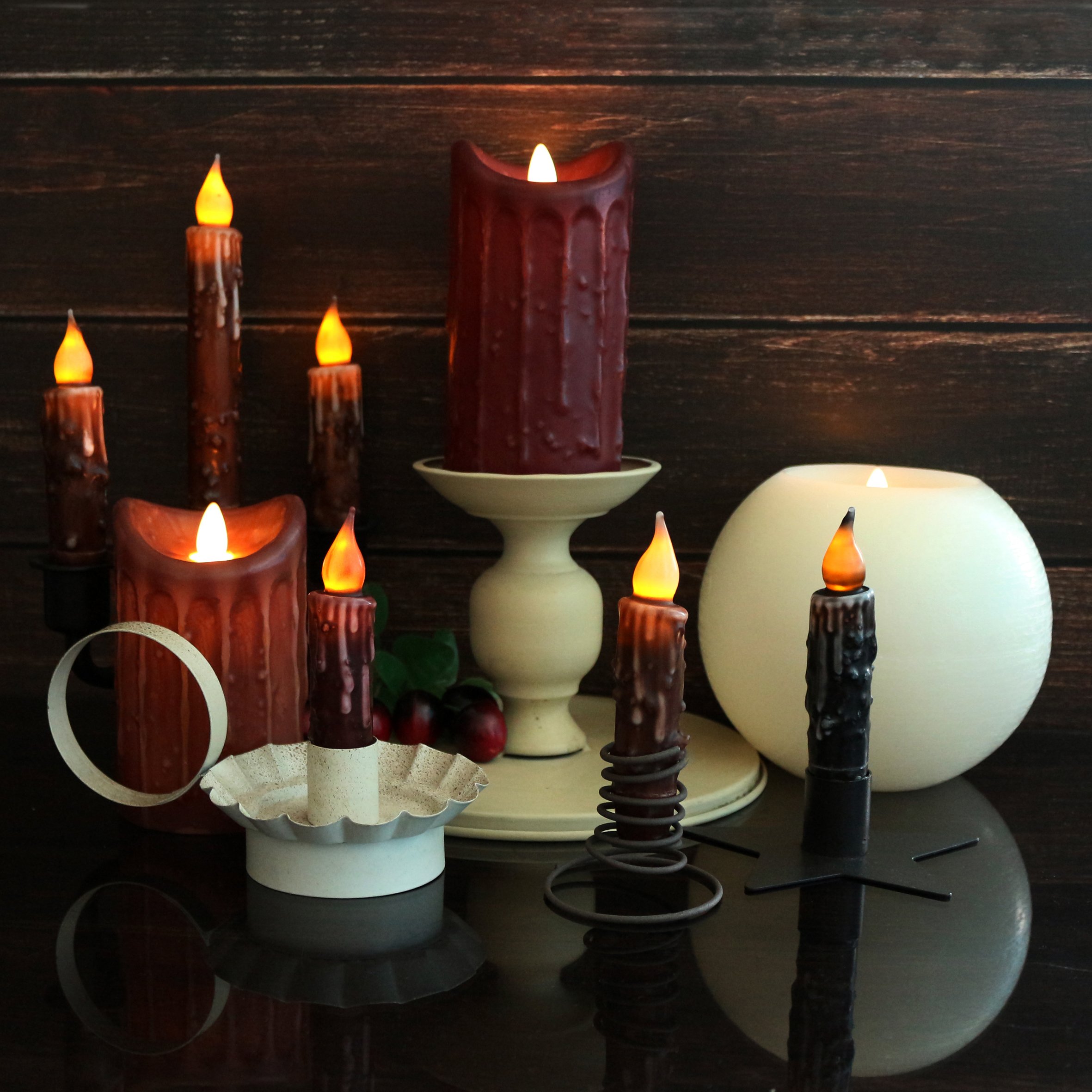 CVHOMEDECO. Candele in vera cera a LED, immerse a CVHOMEDECO. Candele in vera cera a LED, immerse a