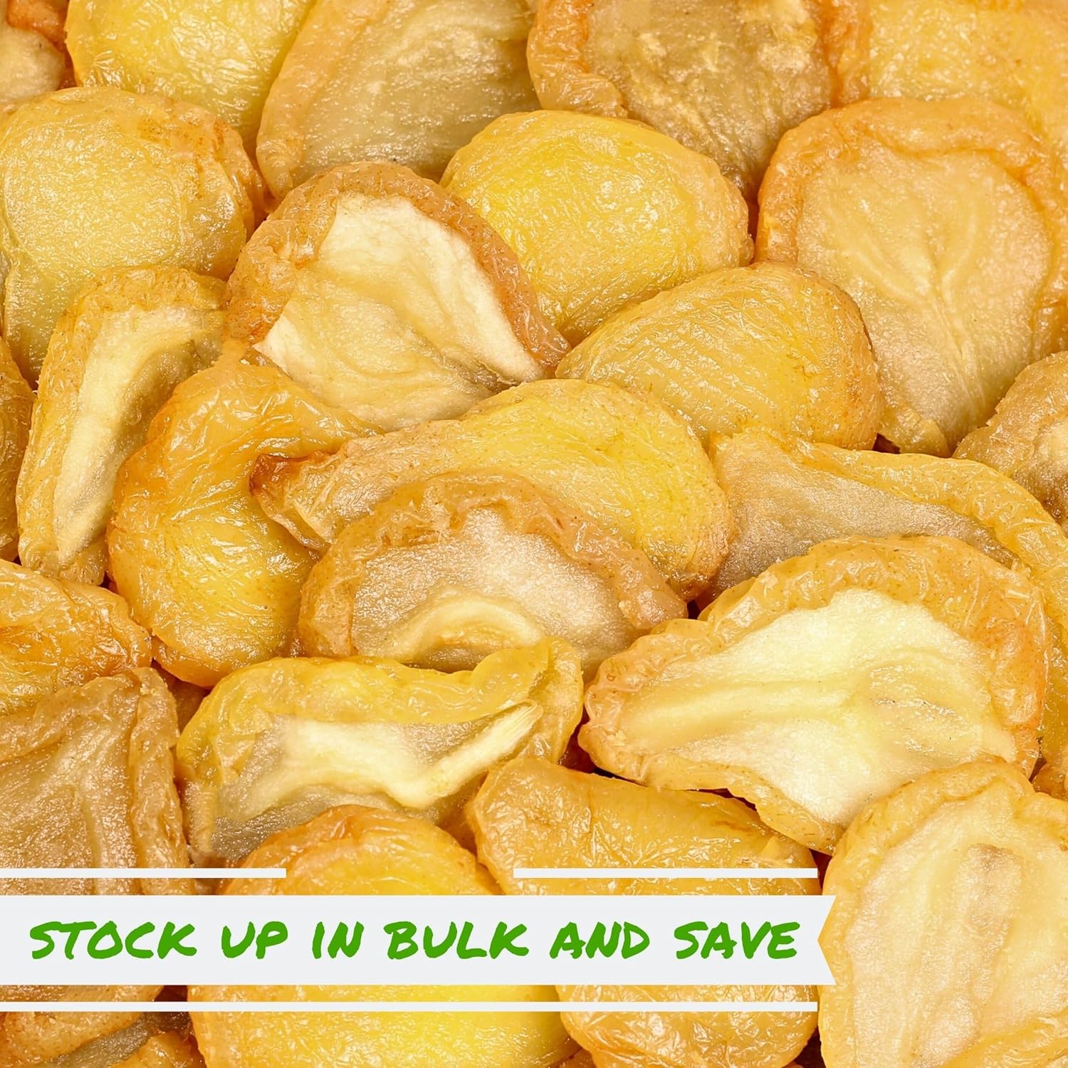 Dried Pears by It's Delish, 5 Lbs Bulk Bag | Fancy California Pear Slices No Sugar Added | Healthy Dried Fruit Snack Food Naturally Sweet Moist and Chewy Dry Fruit Snacks | Vegan, Kosher
