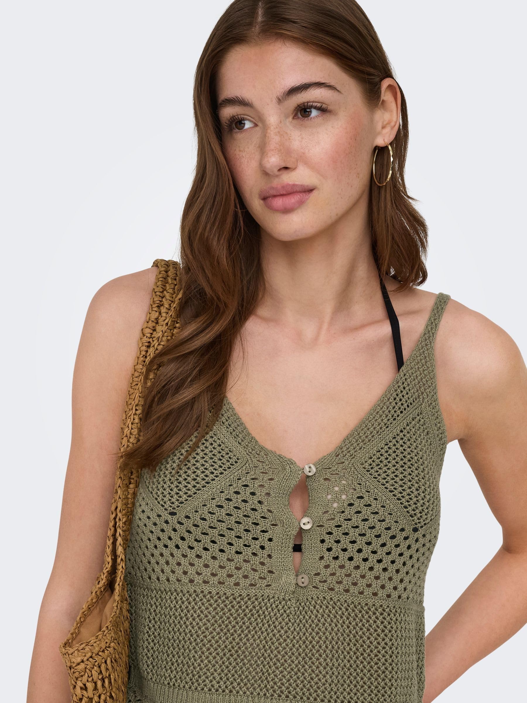 ONLY Onllison SL Peplum Top KNT Femme