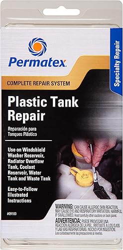Kit de reparación para tanque de combustible de plástico 0, de Permatex