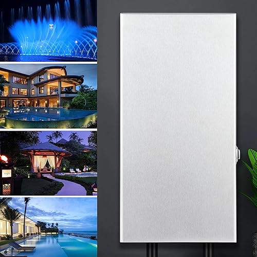 Miniatura 5 de Transformador de bajo voltaje de 150 W, transformador de paisaje de bajo voltaje (120 V CA a 12 V-13 V-14 V-15 V CA) adecuado para carretera, focos