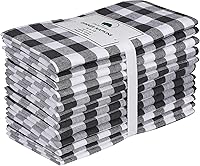 Vista 11 de Life By Cotton Juego de 12 servilletas de tela 100% algodón puro de 18 x 18 pulgadas, servilletas de boda, lavables a máquina, servilletas de Beige