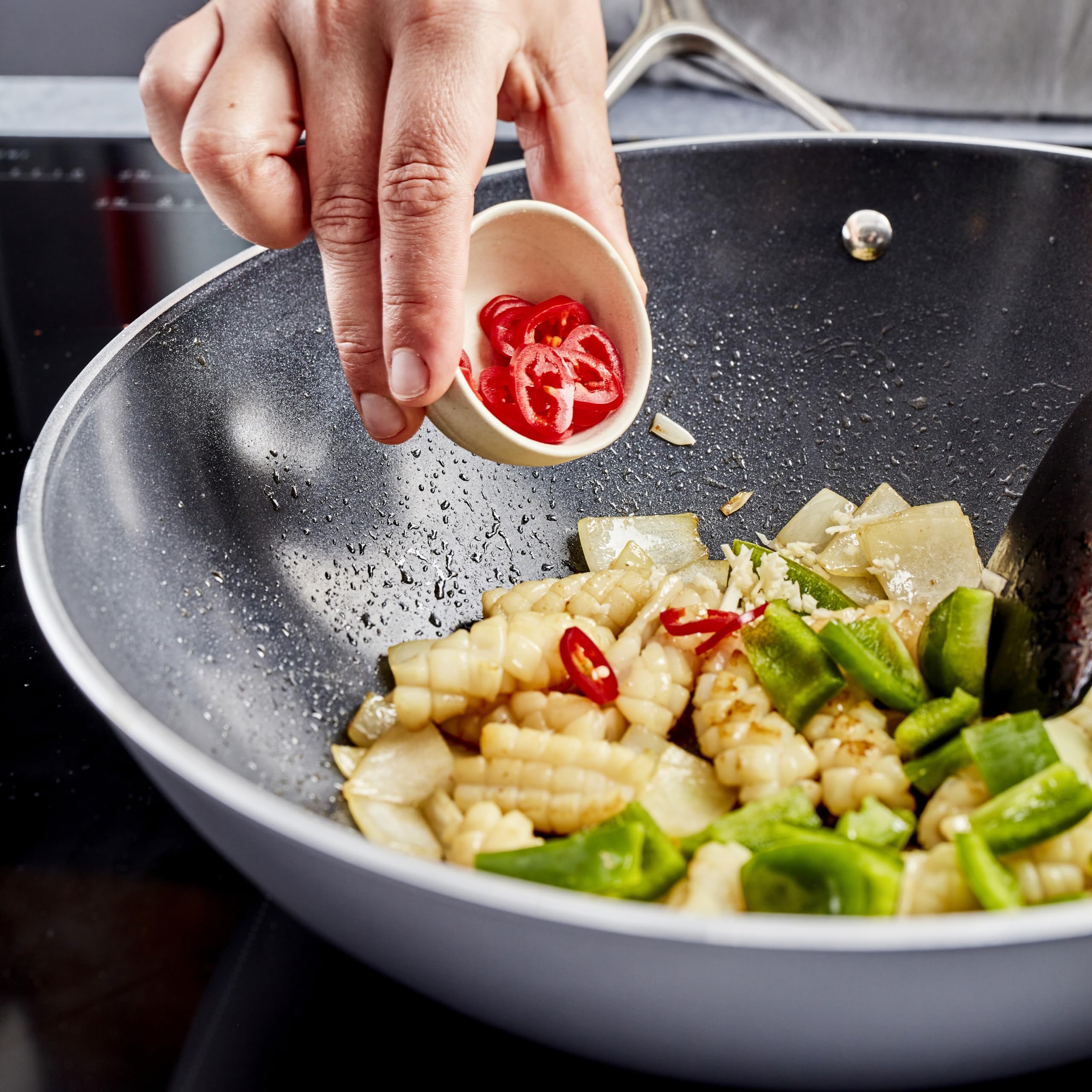 ALU PRO 5 CERAFORCE WOK 30 CM DEMEYERE 12930
