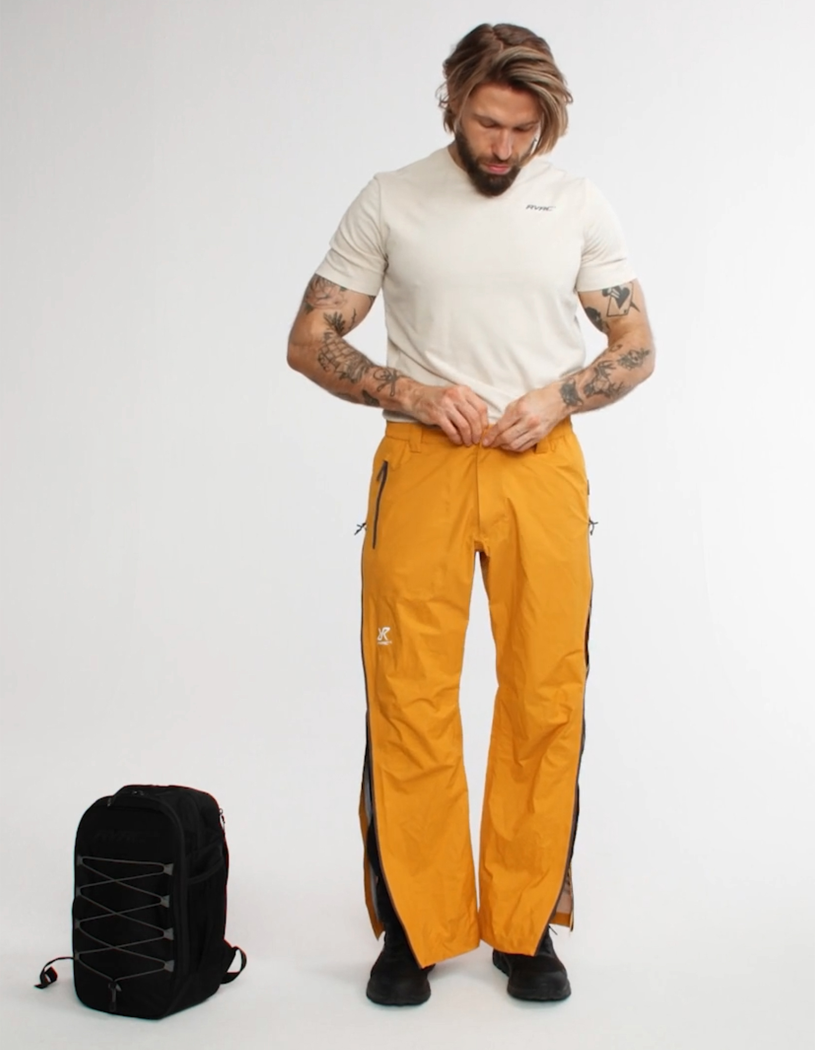 RevolutionRace RVRC GP PRO Pants, Pantaloni da Donna, durevoli per Trekking e Altre attività all'Aria Aperta, Aluminium/Brindle, S
