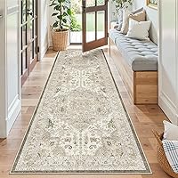 Vista 72 de Madane Alfombra Pasillera Lavable - Alfombras Pasilleras 2x6 para Pasillos de 6 Pies Antideslizante Vintage Alfombra Pasillera de Cocina