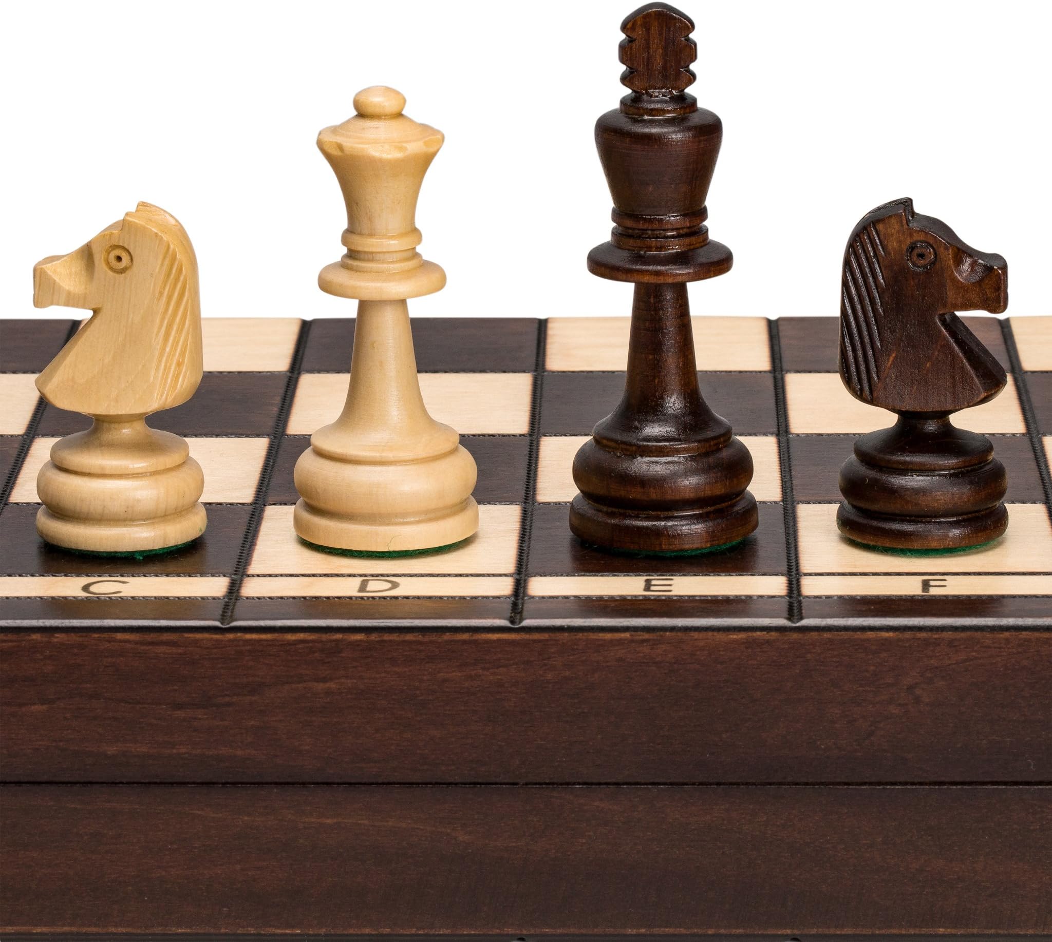 "Olympic" European International Chess Set - 16.5"