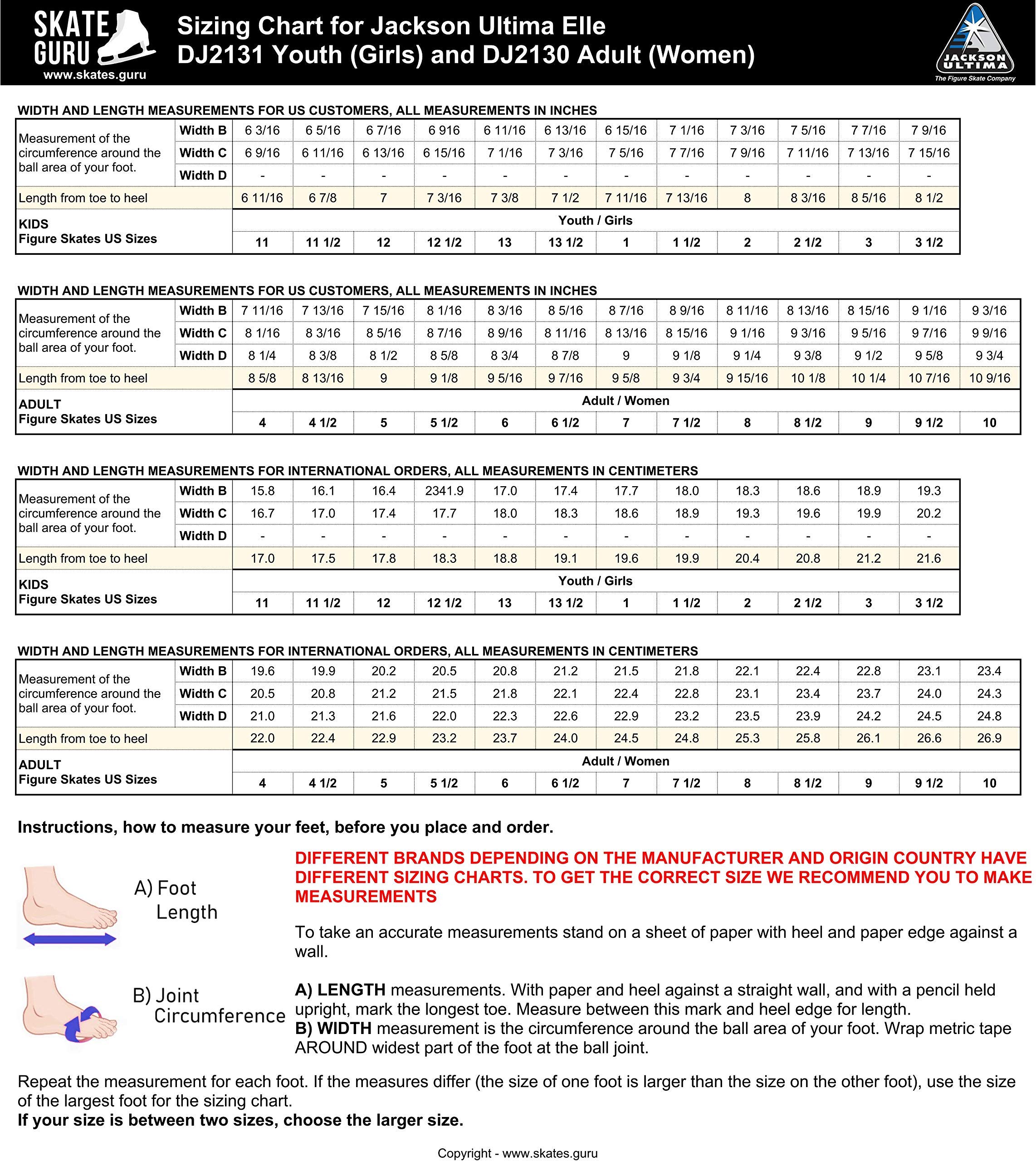 Figure Skates Elle Ladies DJ2130