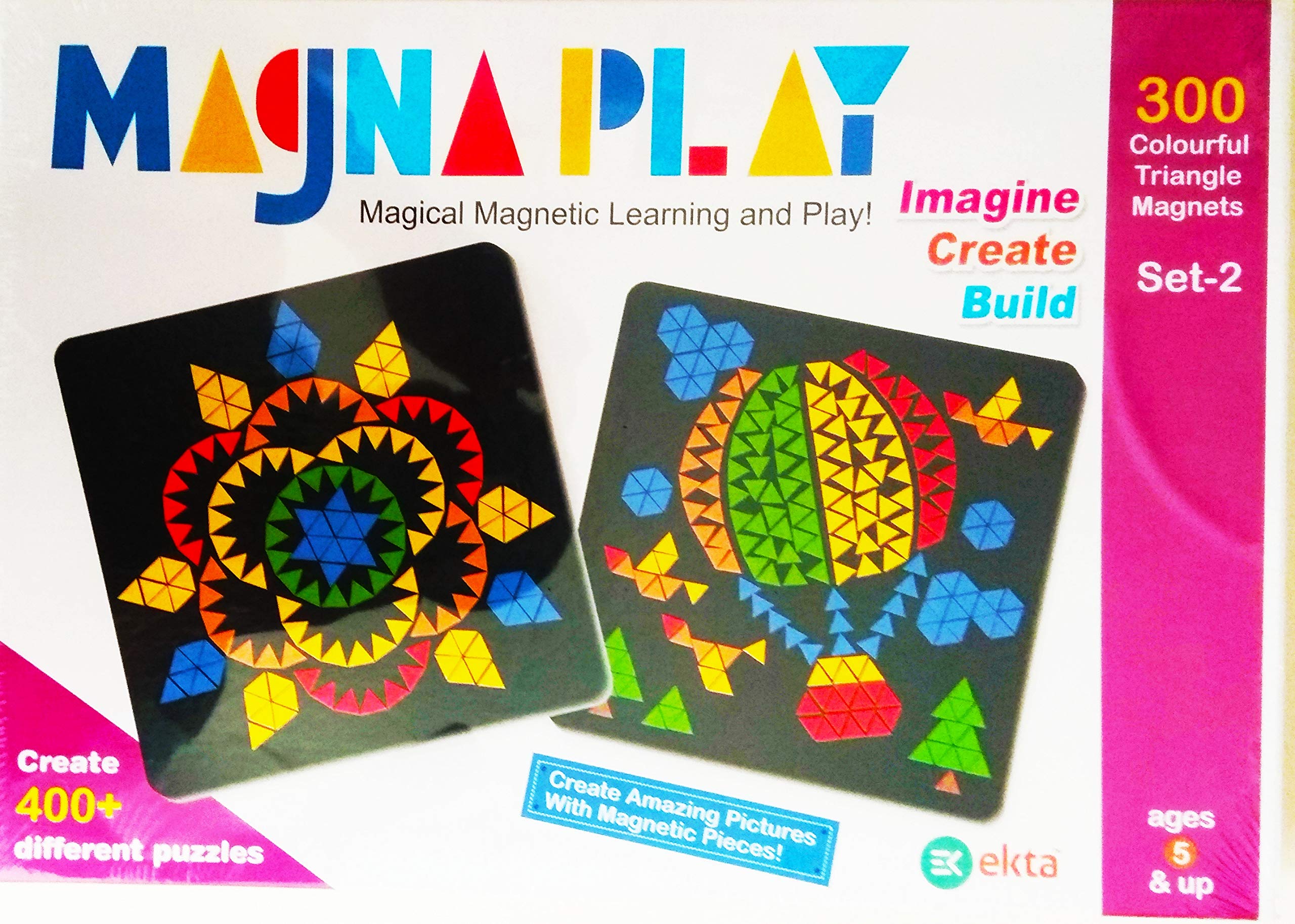 EKTA magna play set-2 for kids 5+ Yrs/ birthday gift- Multi color, 1 Piece (B07FDC7Q2V) Amazon Price History, Amazon Price Tracker