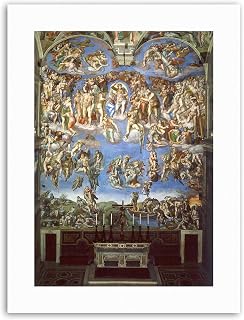 Wee Blue Coo MICHELANGELO LAST JUDGEMENT 1541 Picture Painting Old Master Canvas art Prints